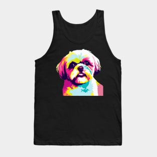 Shih Tzu Pop Art - Dog Lover Gifts Tank Top